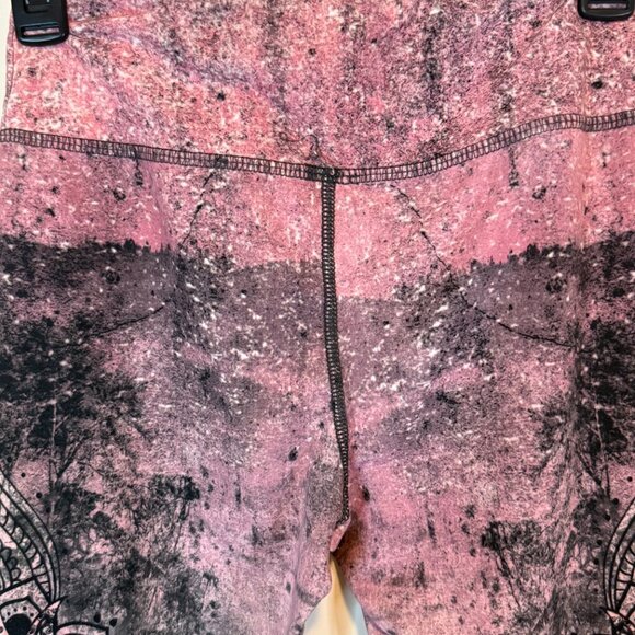 Boho Mandala Print High-Waisted Leggings | Size Small - Picture 6 of 11